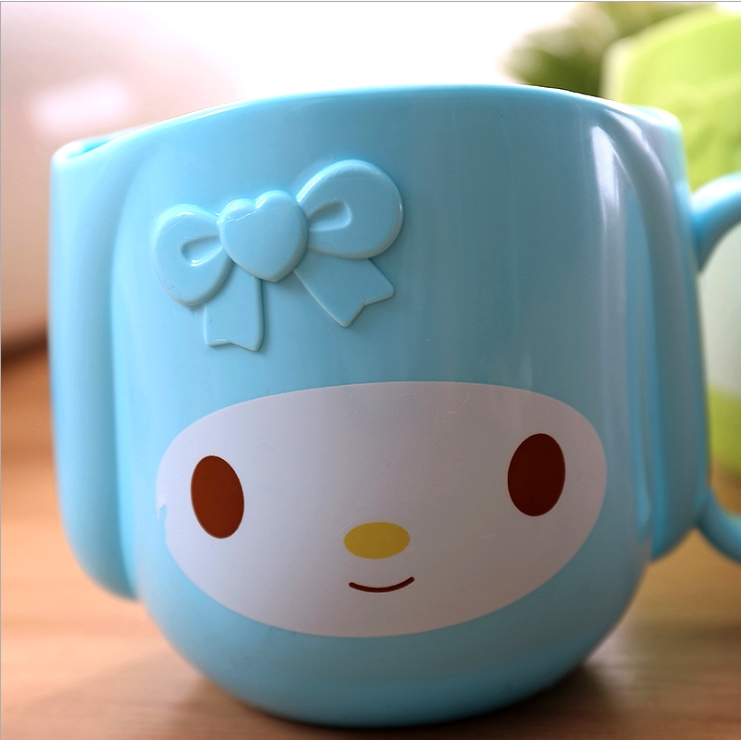 金利杯儿童卡通漱口杯女孩可爱刷牙杯子学生加厚洗漱杯成人刷牙杯