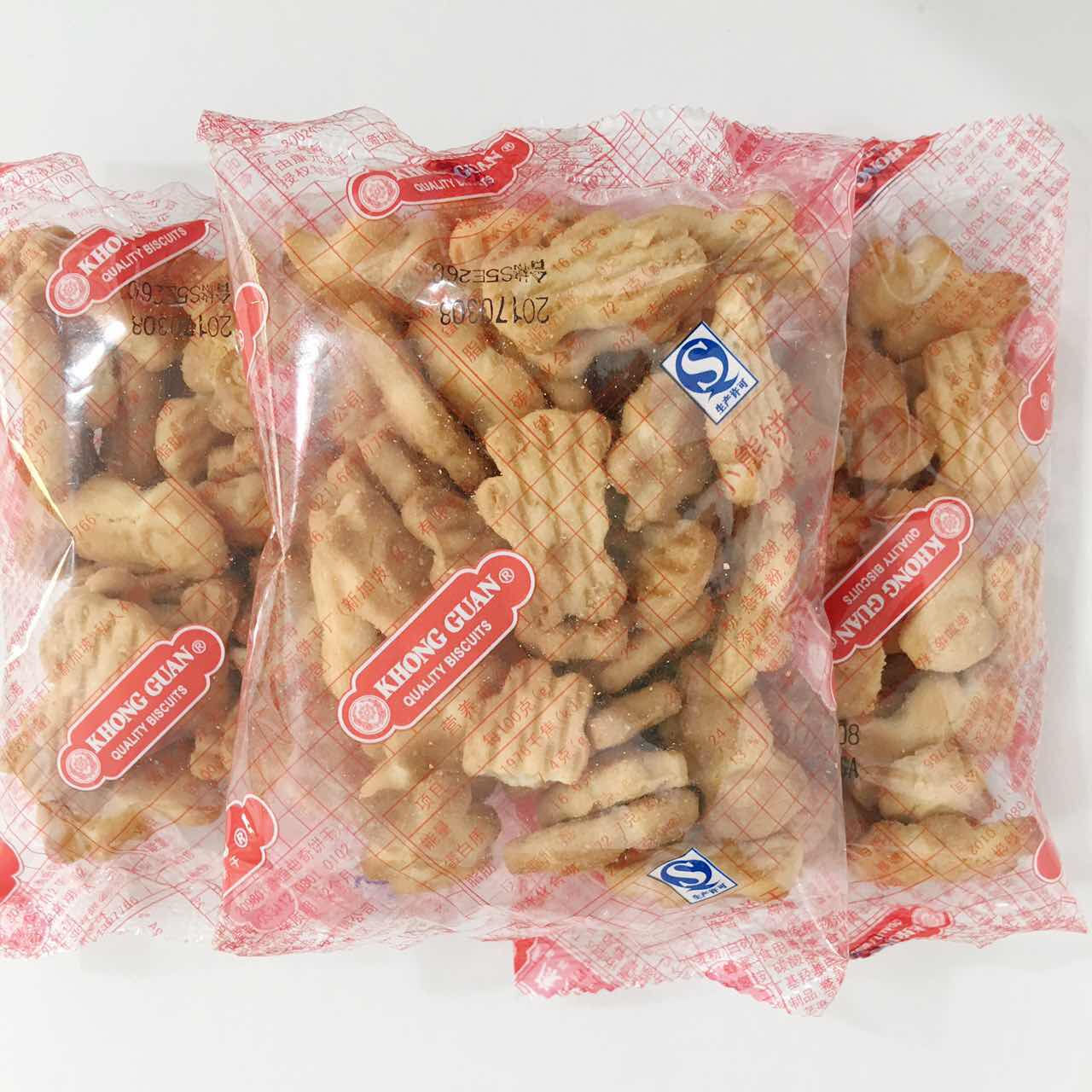 康元饼干小熊500克可爱造型任意4斤江浙沪包邮薄脆饼干