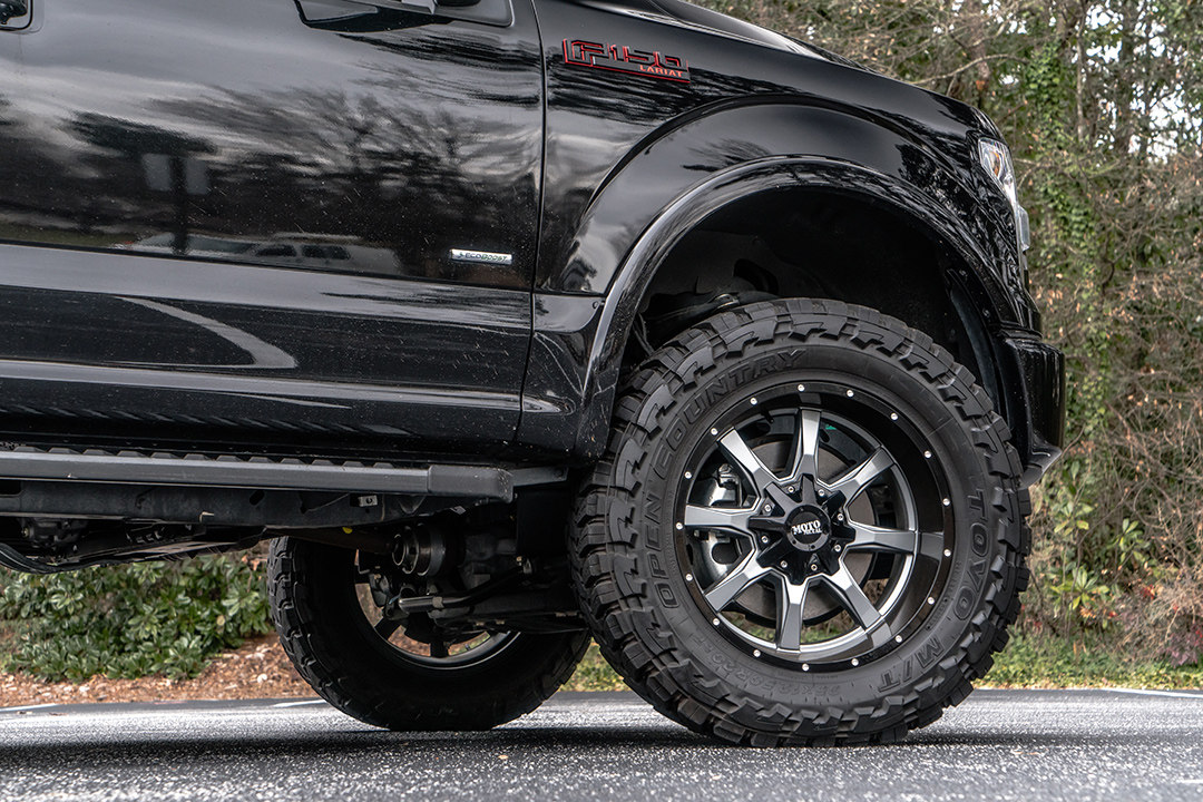 kmcmo970越野改装轮毂适用于猛禽领航员霸道普拉多轮毂