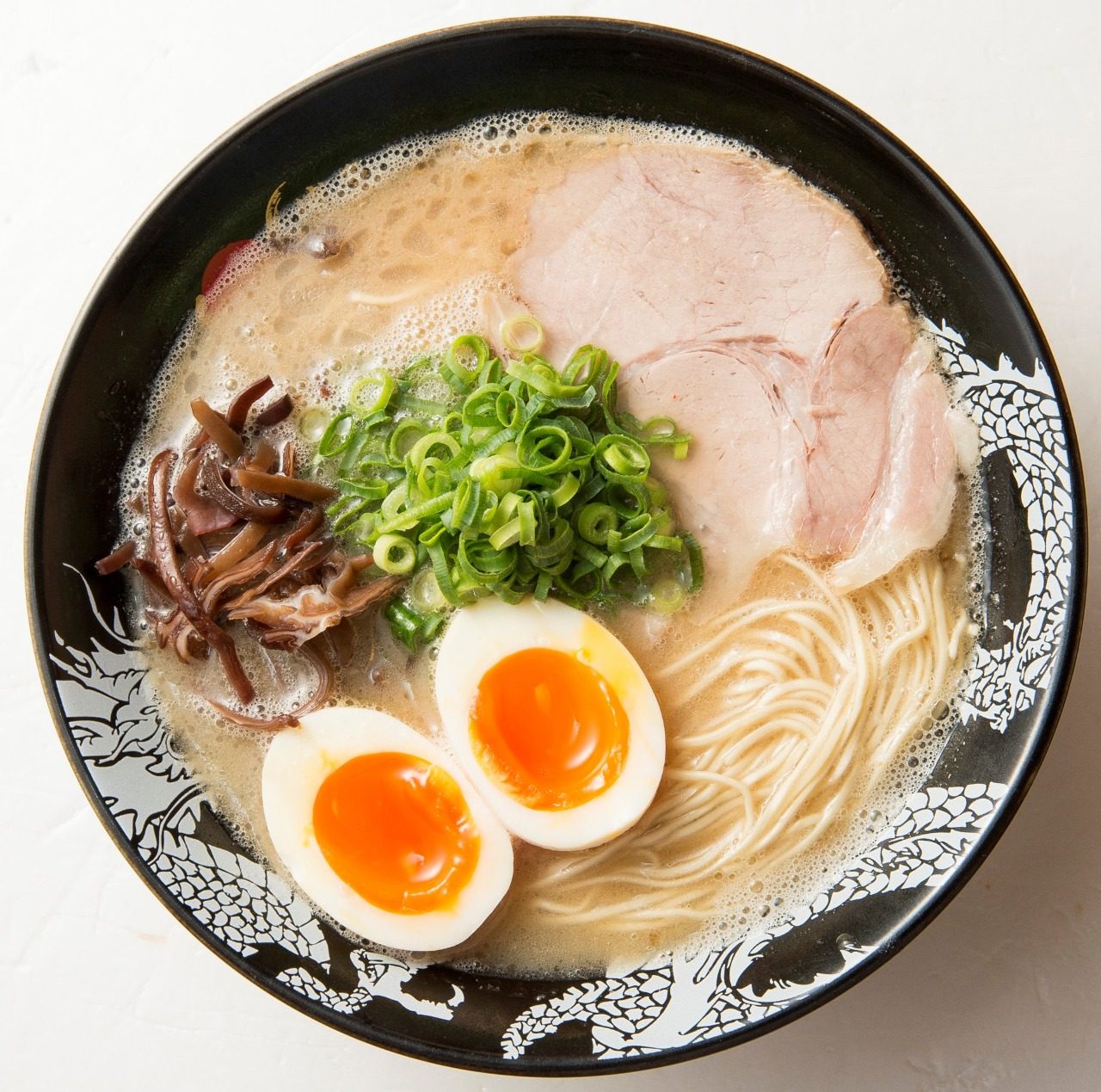 和风细语日本原装进口主食 五木博多豚骨猪骨白汤拉面细面条1人份