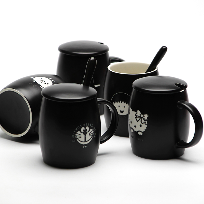 diy定做水杯激光刻字logo杯子创意定制陶瓷马克杯