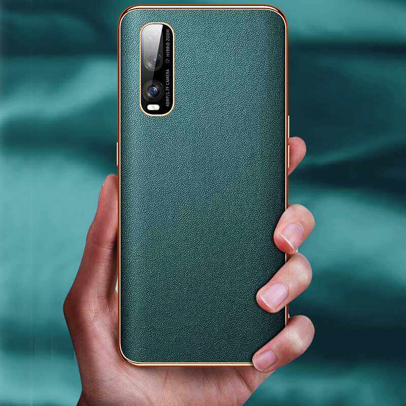 适用于oppofindx2pro手机机壳真皮findx2pro超薄全包手机保护套