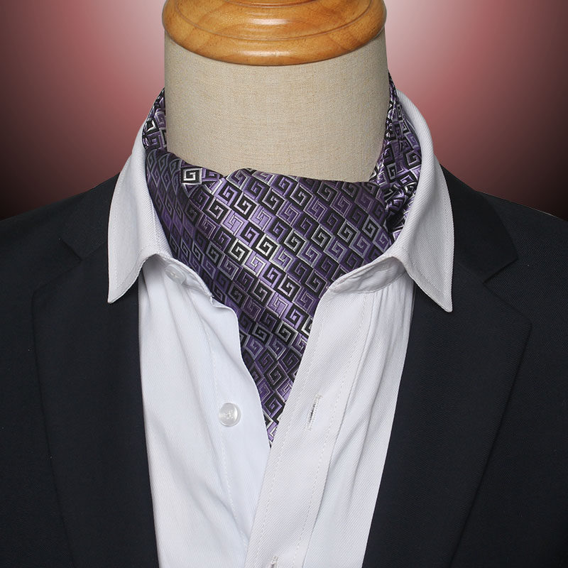 绅士英伦男士领巾时尚达人衬衫领口商务宴会服饰领带
