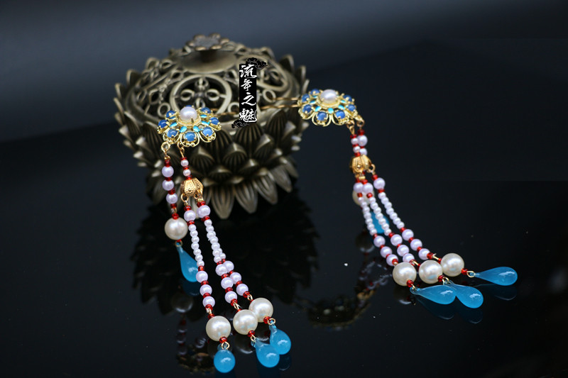 流苏流年之魅87版红楼梦林黛玉发簪影视古装服用发饰