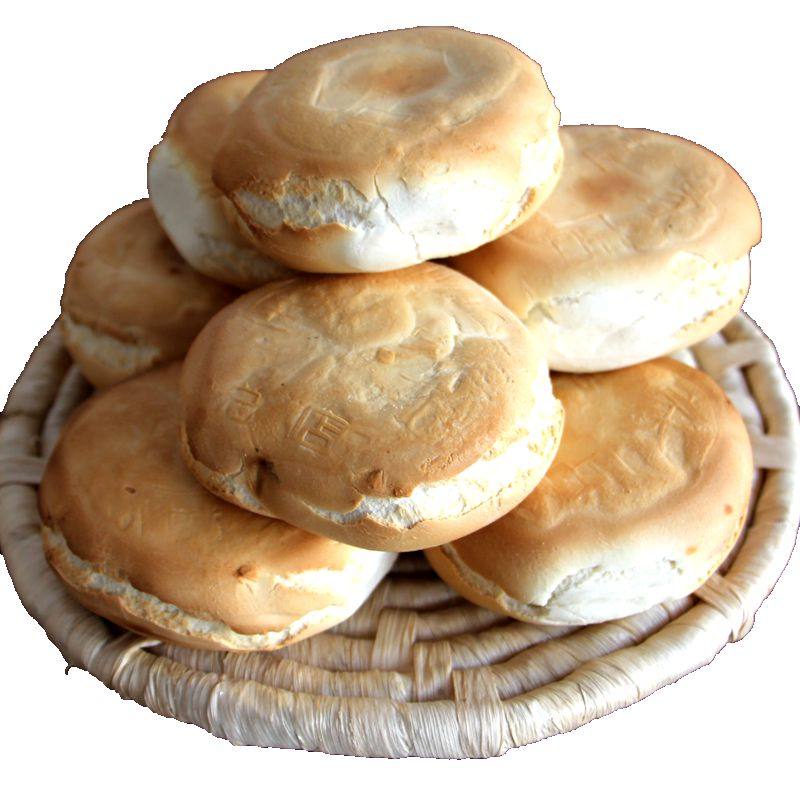 山东杠子饼白面食头即土炉潍坊烧饼火烧北方包点