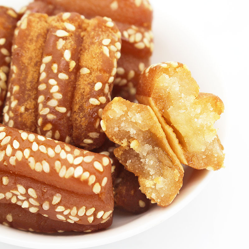 正宗特产蜜三刀糖果子糕点甜点心小包装酥零食散装1000g促销包邮