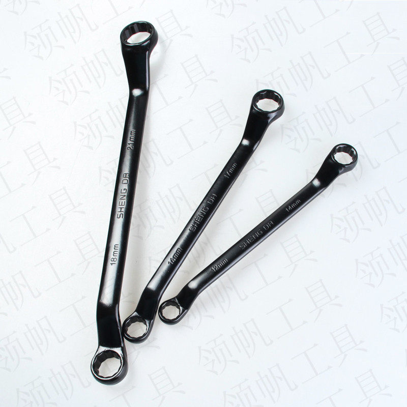 胜达发黑双头梅花套筒扳手10mm12mm13mm14mm17mm19mm22mm24mm27mm