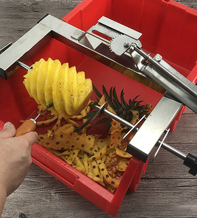 菠萝神器削皮削皮机套装果匠不锈钢专用刀切凤梨水果削皮器