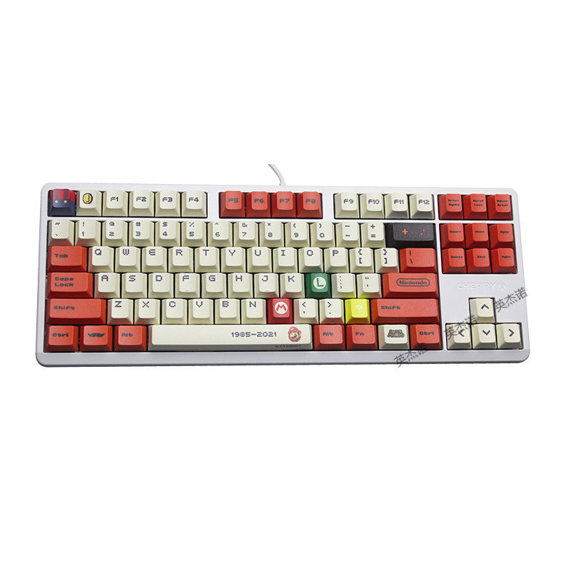 定制制版cherry樱桃g803000stkl机械键盘pbt彩色键盘