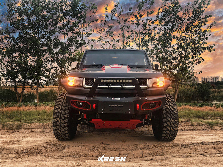 北京bj40plus改装爆改套装配件保险杠猎鹰基础前后全车改装套件