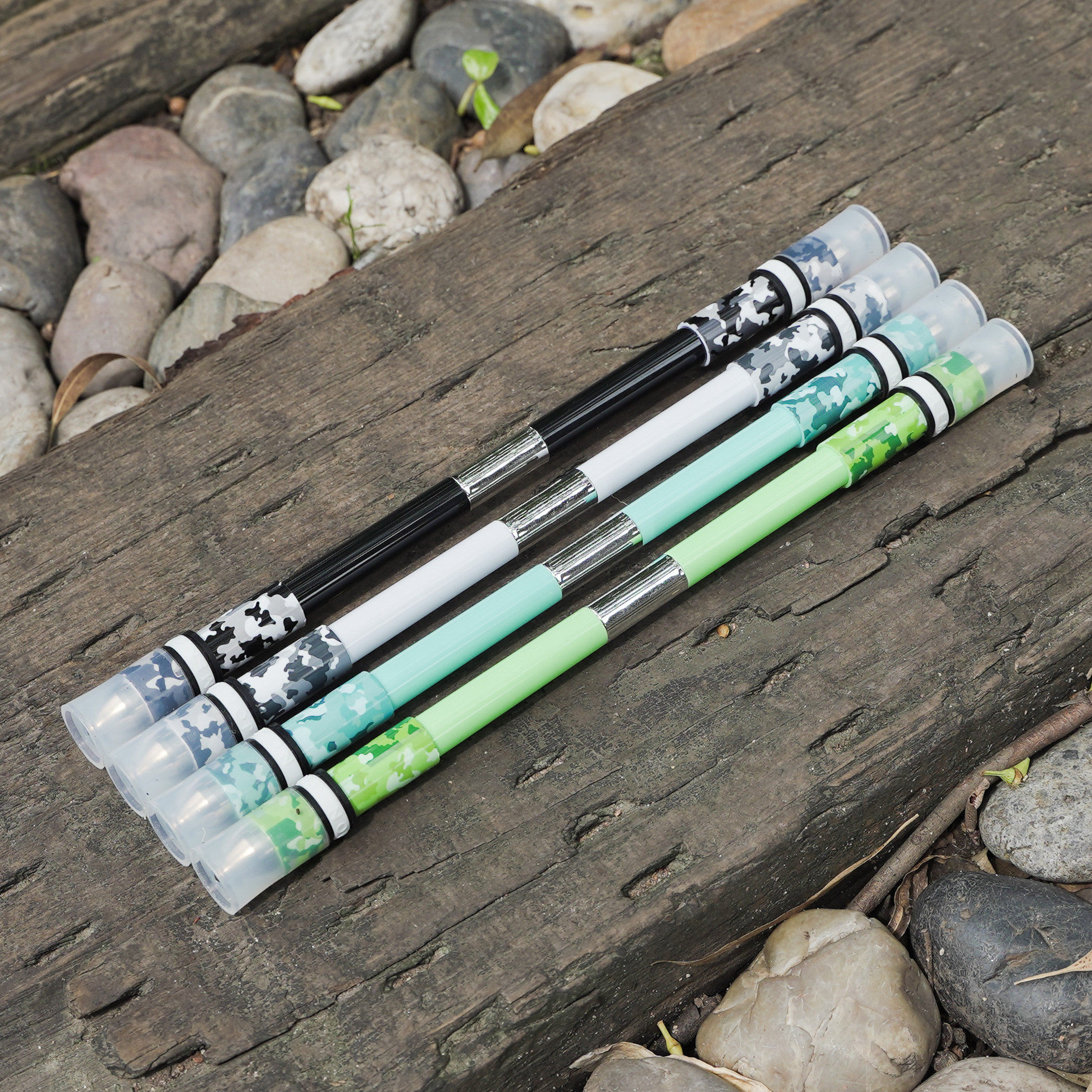 nope先生2021迷彩元素转笔抗摔发光网红神器其它功能笔