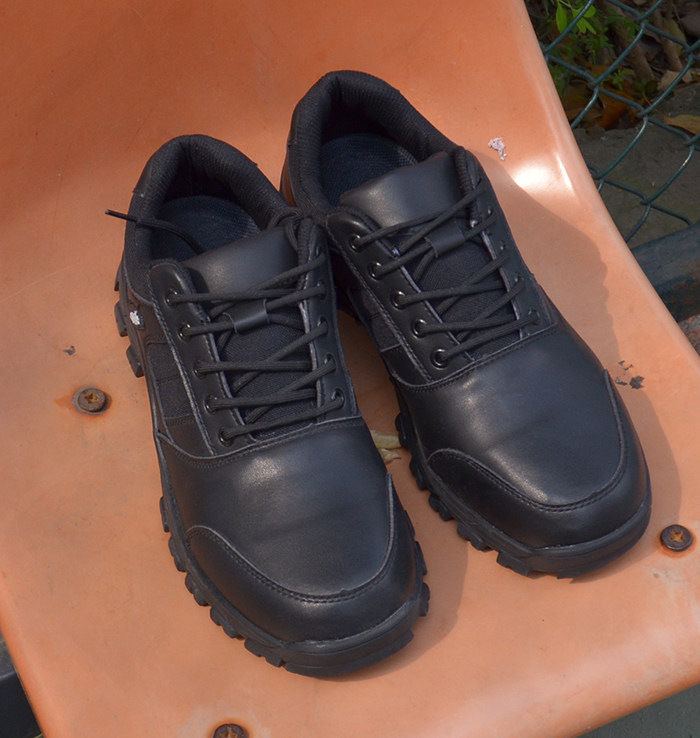 皮鞋公务员户外作训执勤透气工装真皮低帮男军迷单鞋