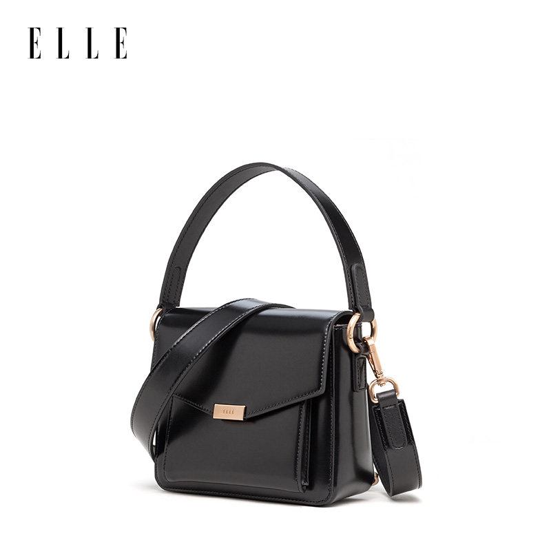 法国elle女包2021夏季新品休闲豆腐11073通勤女士包袋