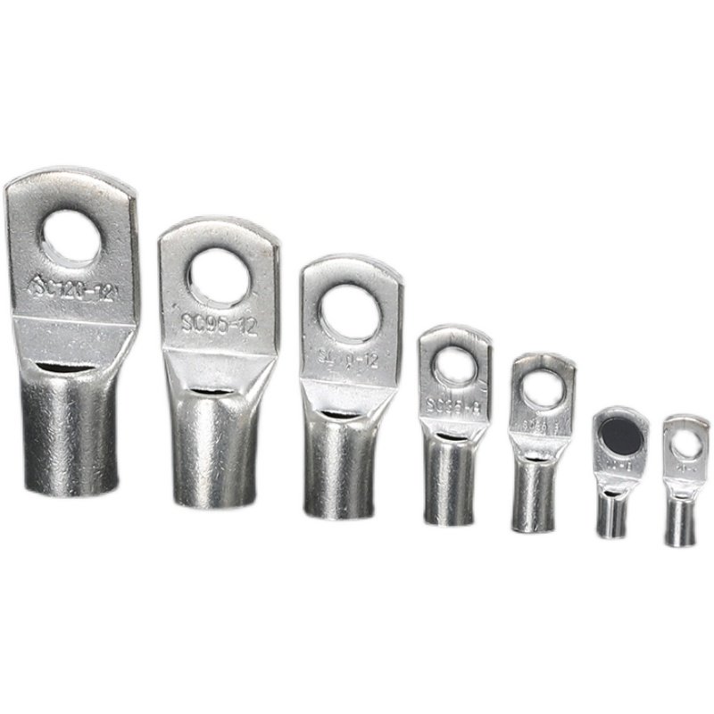 sc窥口鼻子接线端子紫铜镀锡95平方10只连接器