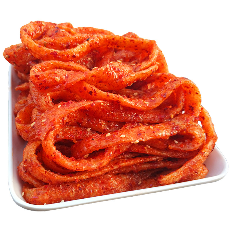 陕西正宗干牛筋面辣条凉拌小吃店凉皮面皮劲道牛筋面3斤装包邮