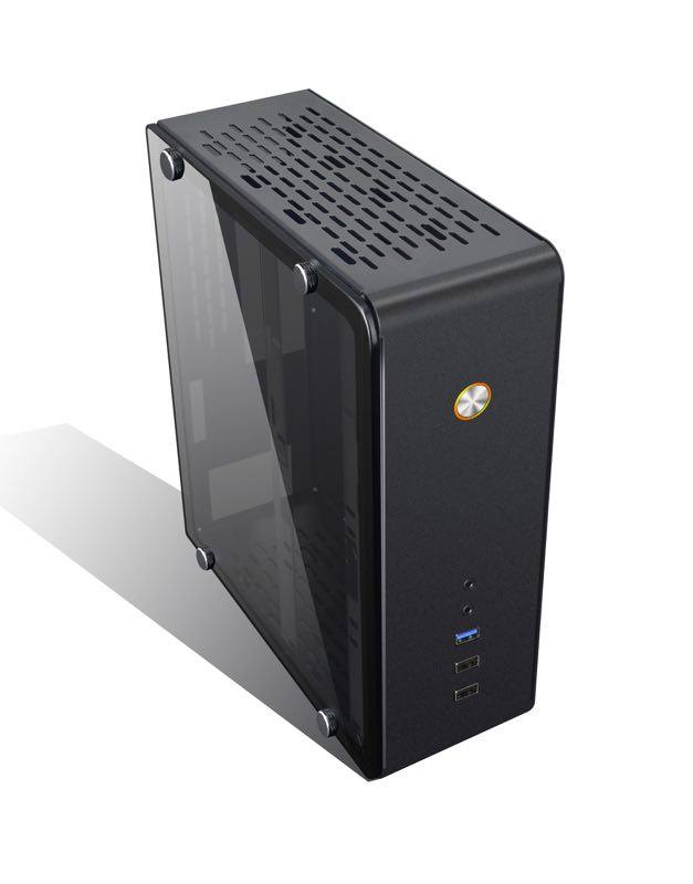 立人小蜜蜂迷你机箱1u电源佑泽m1l1全铝台式电脑机箱