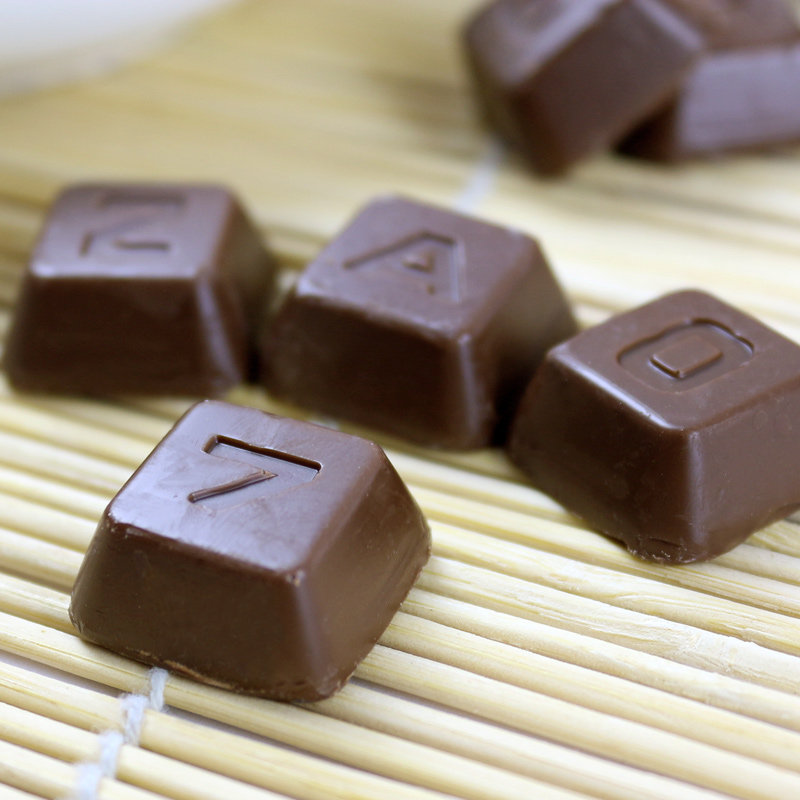 韩国进口零食食品乐天abc牛奶巧克力69g字母牛奶巧克力