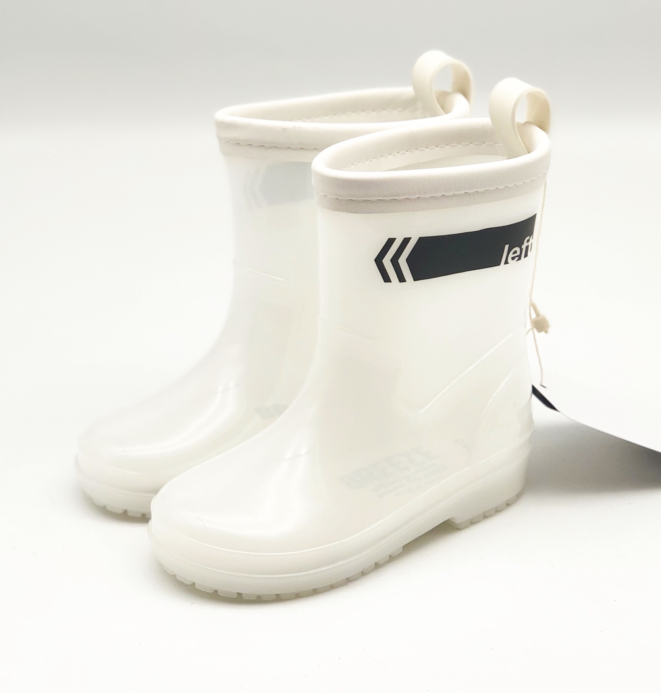 独家防滑雨靴儿童幼儿小童中小可爱柔软透明雨靴