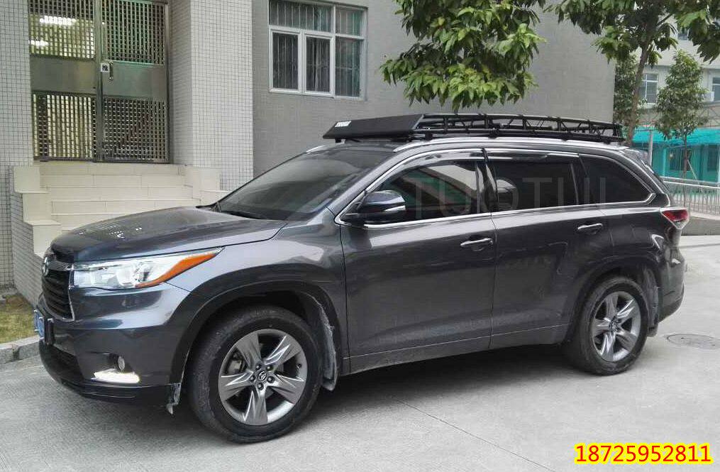 新老丰田汉兰达行李架专车专用载重载重车车顶行李车顶架