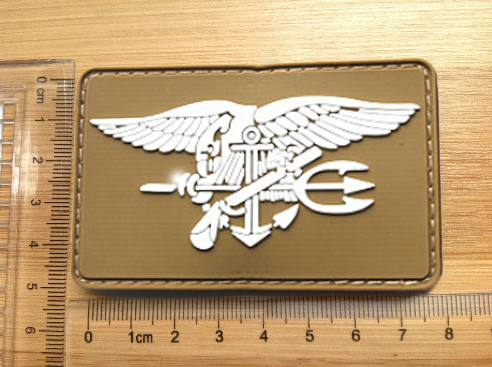 navyseals美国海豹突击队pvc橡胶魔术臂章徽章背包贴章