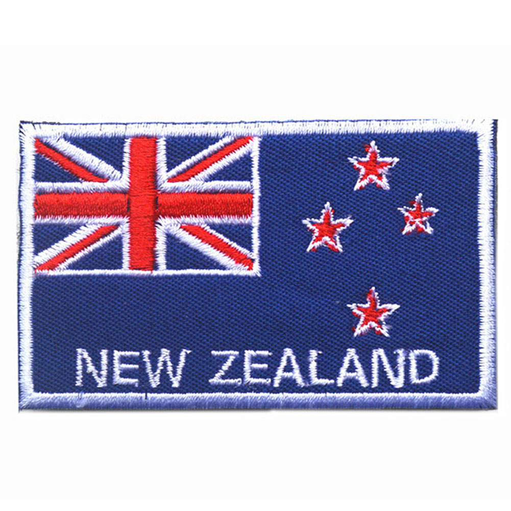 new zealand新西兰国旗魔术贴新西兰陆军军旗刺绣魔术贴臂章肩章