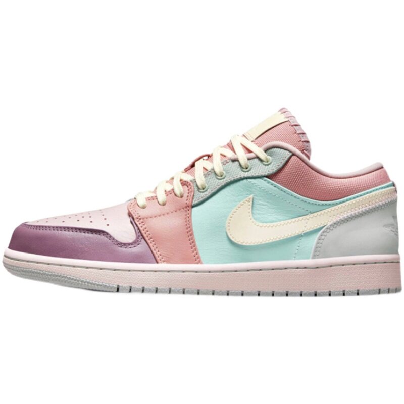 airjordanaj1粉绿彩蛋糖果拼接马卡龙休闲篮球篮球鞋