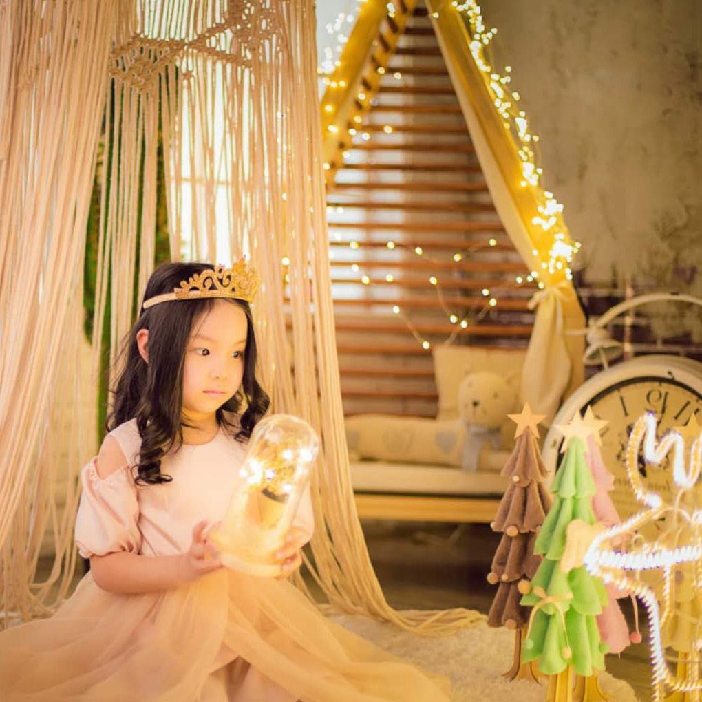 影楼实景小房子儿童摄影道具写真艺术照宝宝拍照道具创意迷你小屋