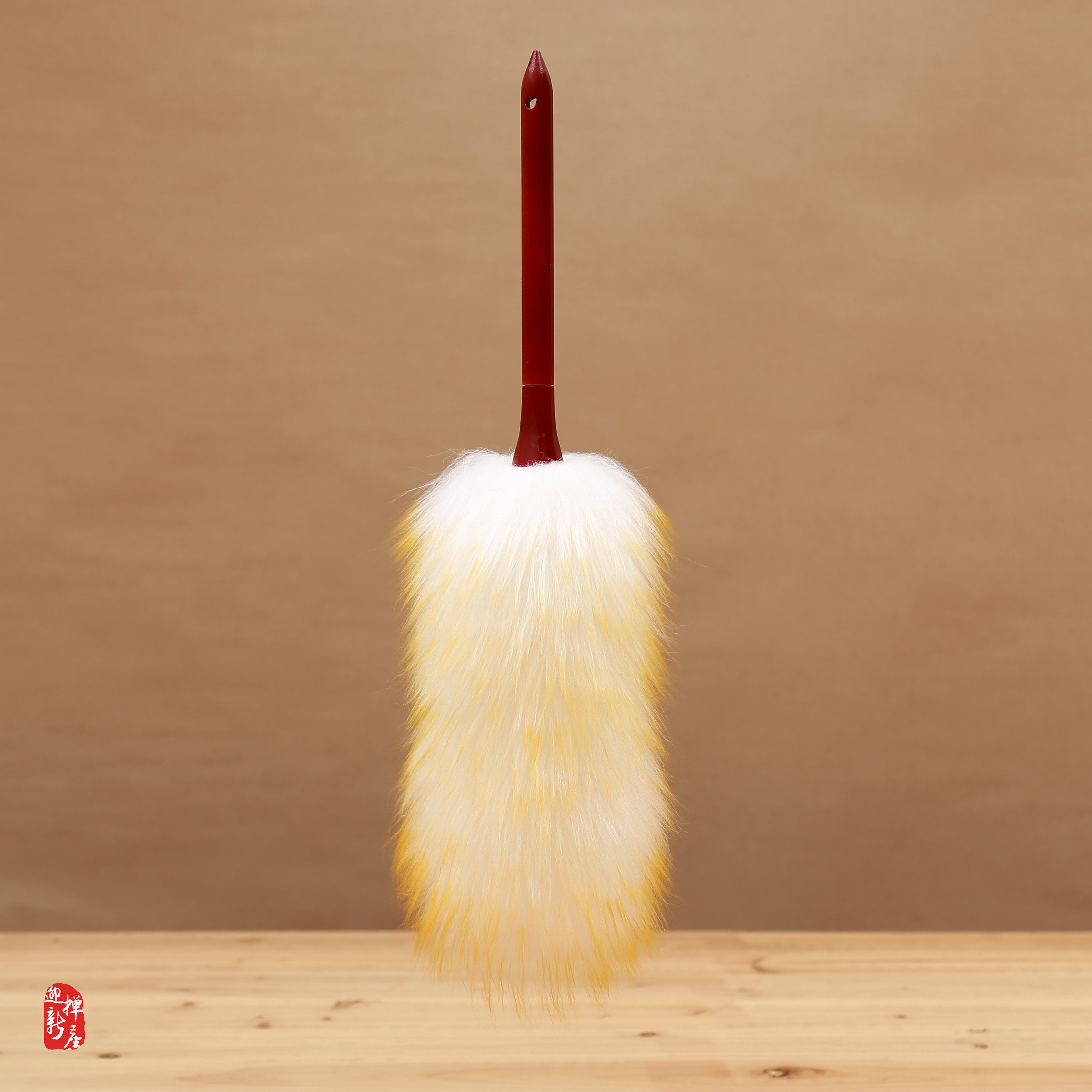 鸡毛清洁老式禅长除尘羊毛工具清洁工家务毛掸子除尘掸