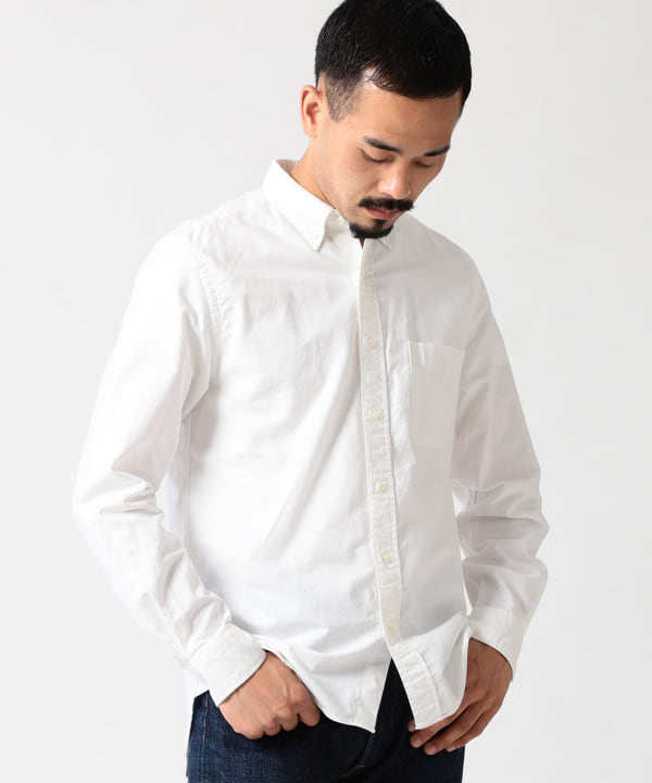 日本东京黄瓜代购beamsplus牛津纽扣衬衫0690衬衫