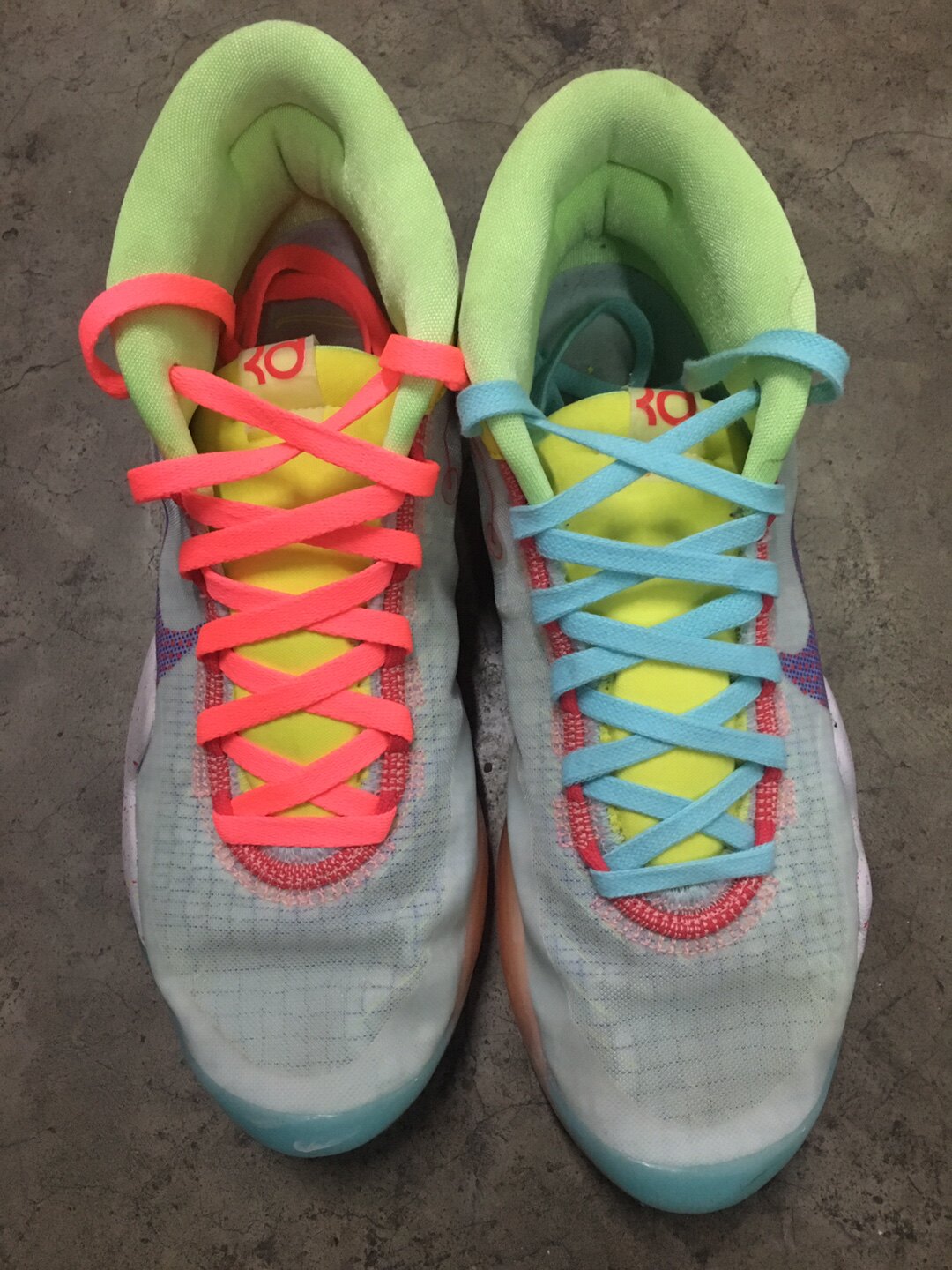 flatx原装正品8mm篮球鞋带杜兰特kd12kd13詹姆斯鞋带