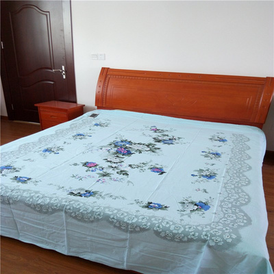 床单老式上海印花全棉怀旧传统老粗布家民国床单