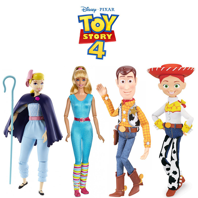 toystory玩具总动员翠丝胡迪手办公仔发声玩偶三眼潮玩盲盒
