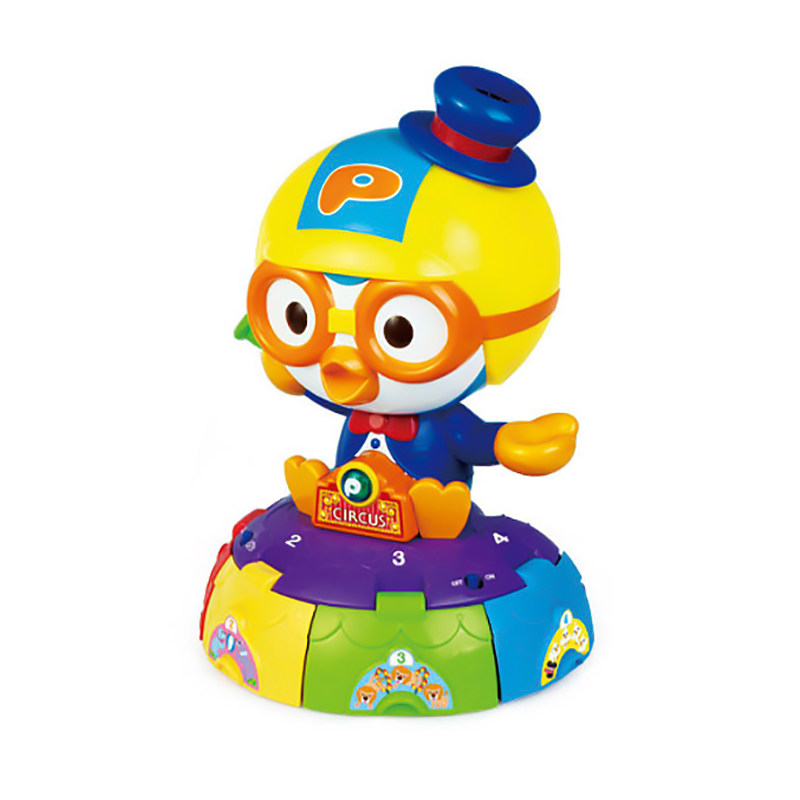 韩国啵乐乐pororo小企鹅马戏团玩具亲子互动宝宝益智早教游戏挑战