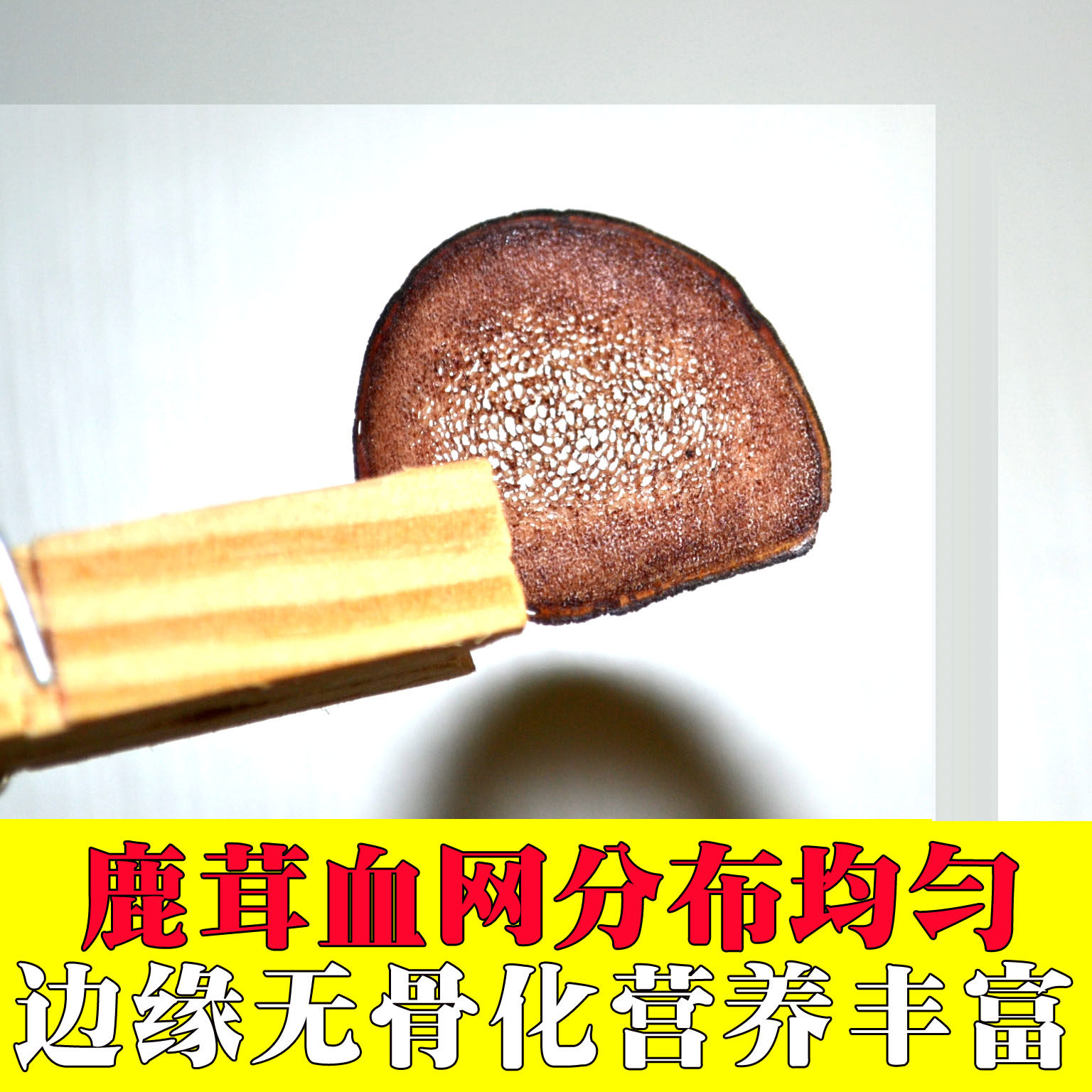 鹿茸片红粉片新品正品新鲜正宗梅花鹿茸切片东北特产泡酒煲汤50g