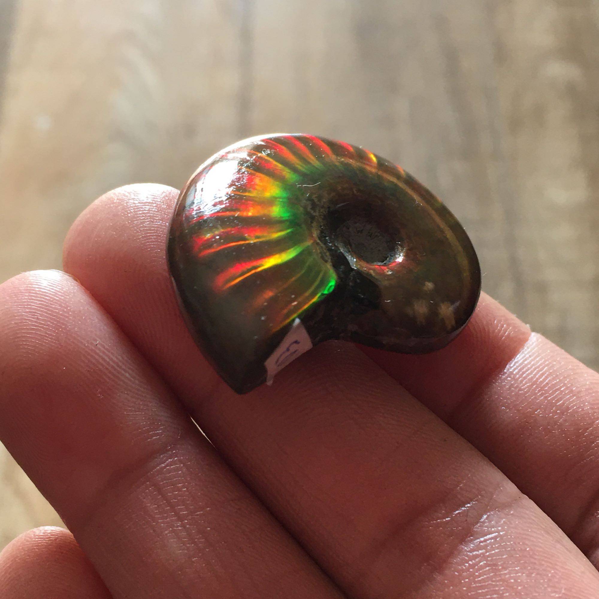 新款other其他天然水晶宝石101200元如意玉坠女彩螺吊坠项坠