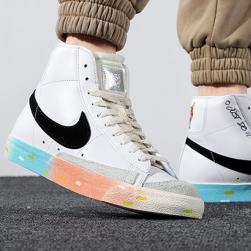 nike耐克男子开拓者blazermid高帮舒适透气休闲运动休闲鞋