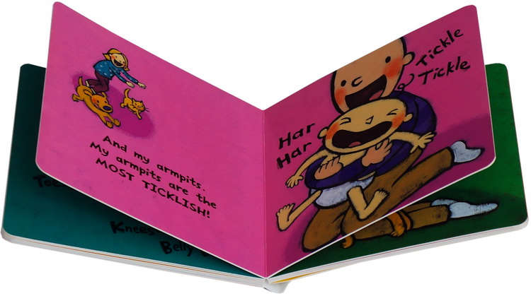 英文原版绘本 tickle 一根毛 脏小孩 小毛孩 名家leslie patricelli