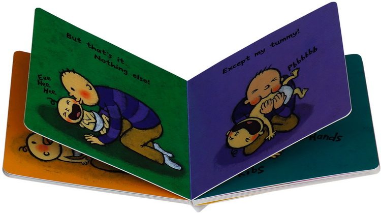 英文原版绘本 tickle 一根毛 脏小孩 小毛孩 名家leslie patricelli