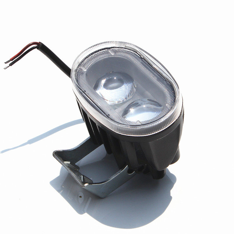 led电动车12v摩托车超亮射灯改装防水鹰眼远光灯摩托车车灯