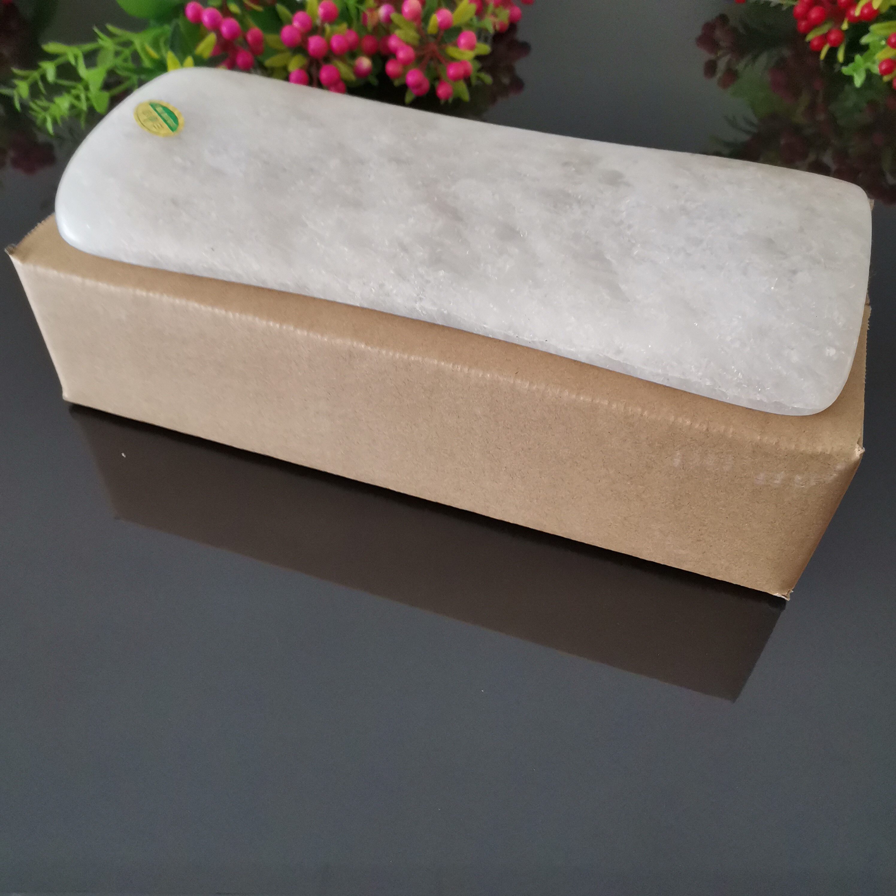 天然腰枕腰垫石膏枕头应城正品腰椎保健寒水石枕头