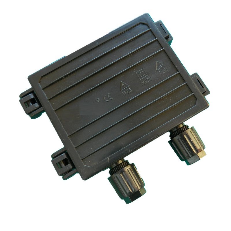 接线盒太阳能光伏100w350w通用免费二极管防水太阳能电池组件