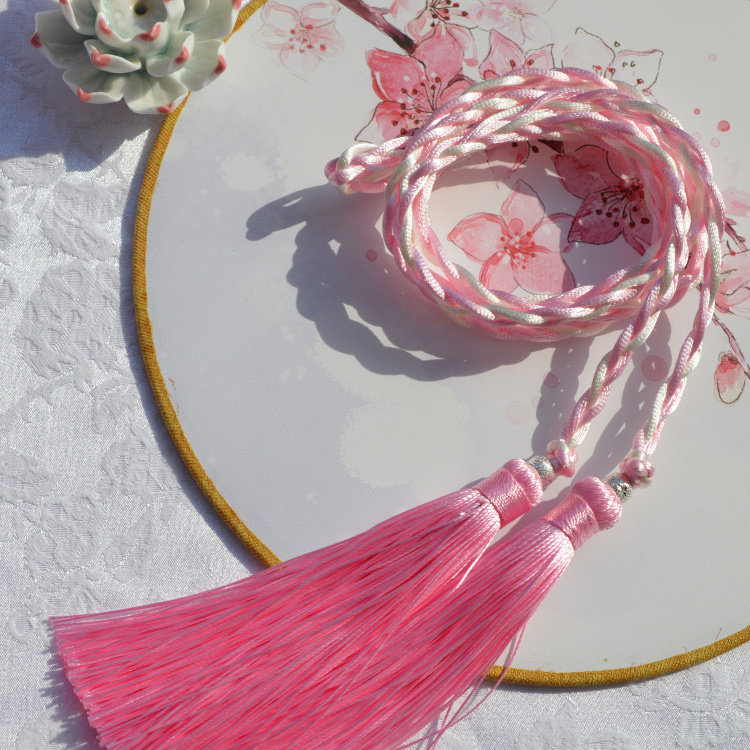 灵契手工古典古风古装流苏苏发绳发发饰束发发饰