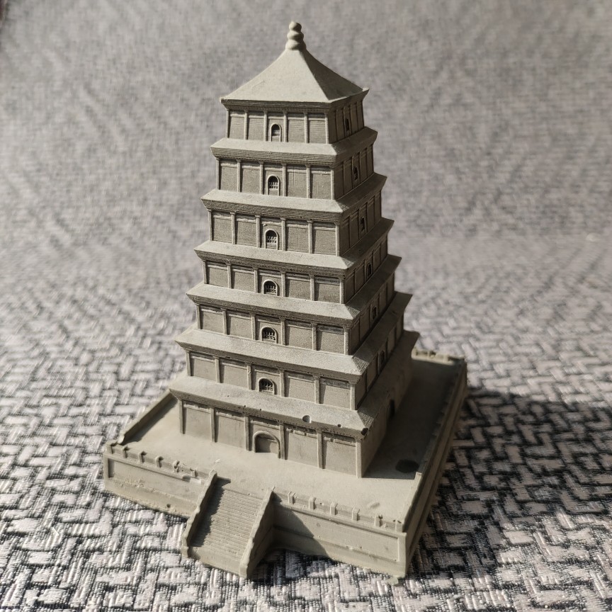 水泥微缩古代建筑模型石塔宝塔水族鱼缸造景景观造景