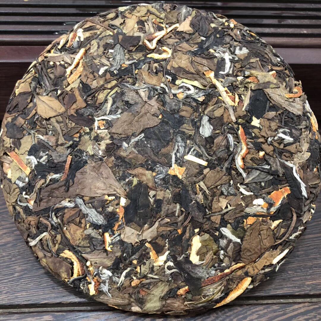 陈皮2012年白牡丹老白正宗350克茶饼福鼎白茶饼春茶其它白茶