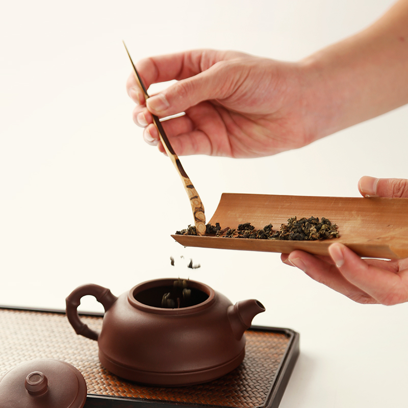 老竹根异形茶针茶拨茶匙竹茶茶具六君子茶道零配件茶道