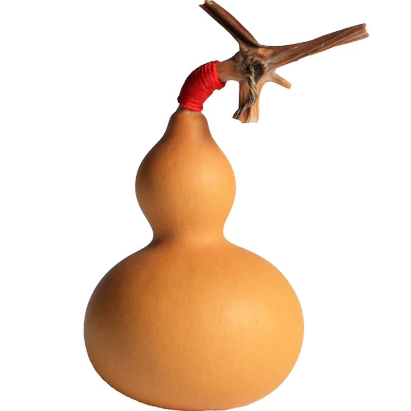 葫芦天然龙头摆件文玩把玩风水水手捻小精品葫芦