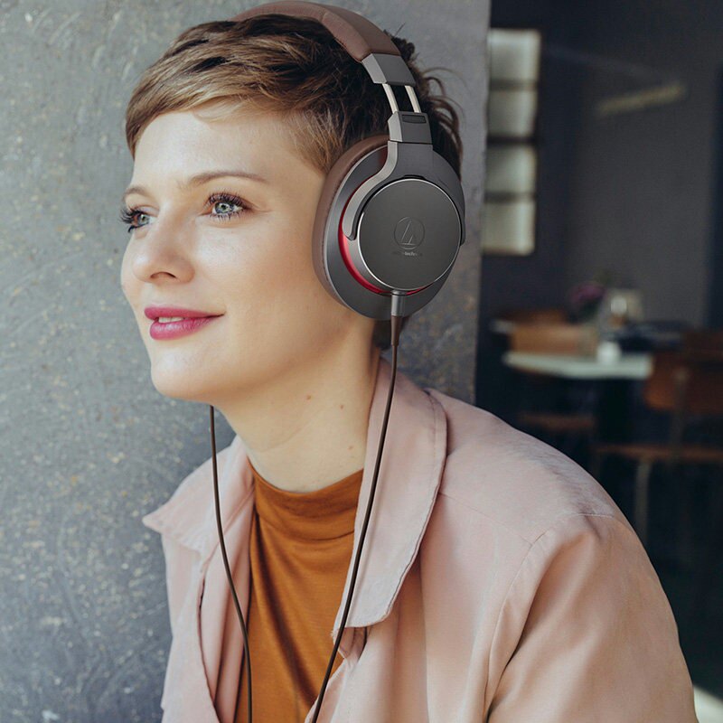 audiotechnica铁三角athmsr7b陌生人头戴便携hifi耳机游戏电竞头戴