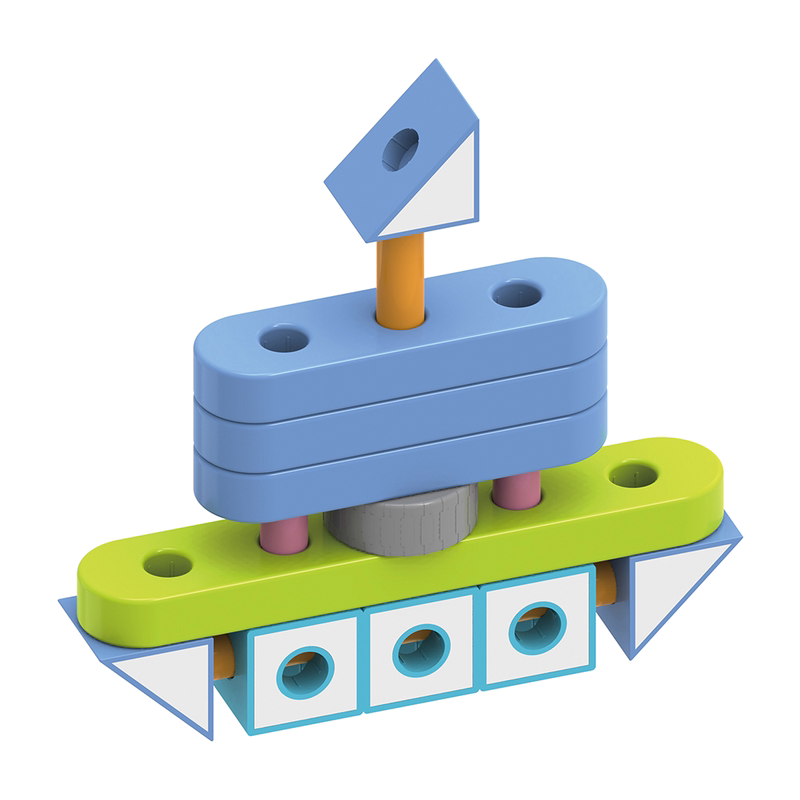 台湾进口智高gigo交通世界大集集合7459儿童塑料积木