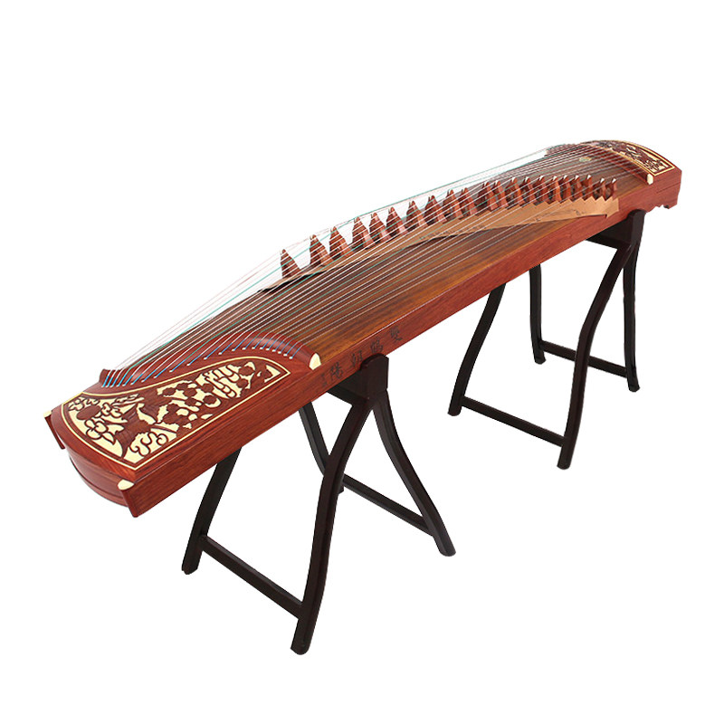 敦煌古筝红木696d双鹤朝阳儿童初学者考级入门古筝