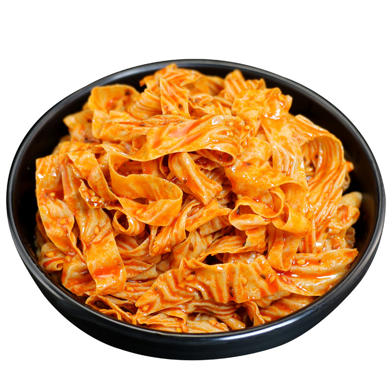 豆腐皮东北自拌200克香辣千叶豆皮干豆干货辣条豆腐干